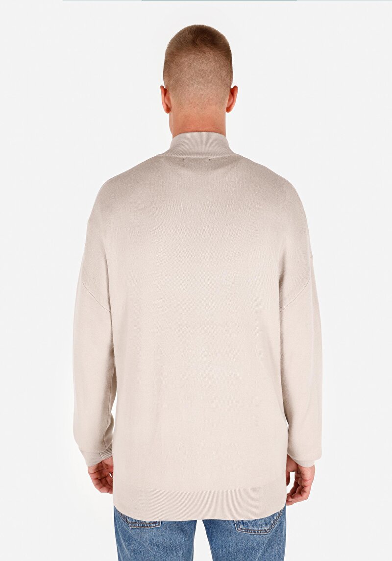 Regular Fit Erkek Bej Hırka