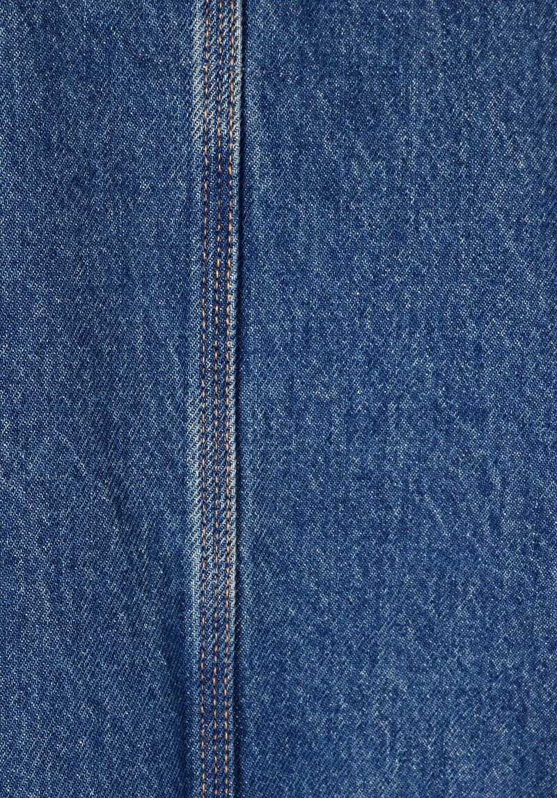 Regular Fit Pamuklu Kadın Mavi Ceket