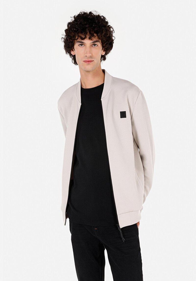 Slim Fit Erkek Taş Ceket