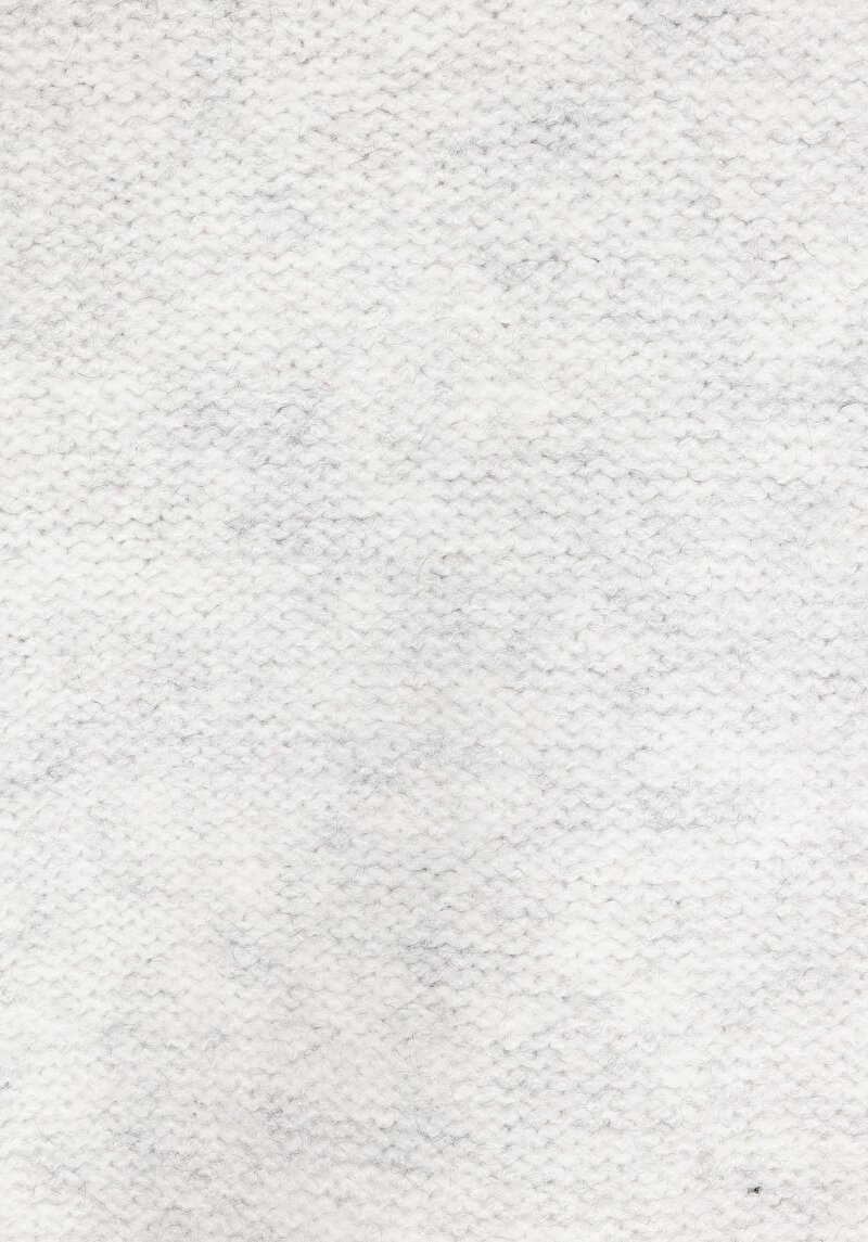 Regular Fit Örgü Yuvarlak Yaka Kadın Gri Kazak