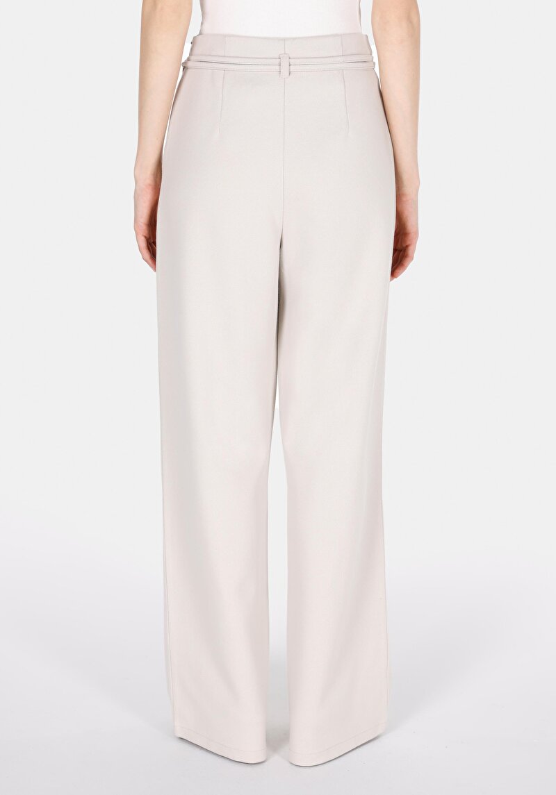 Regular Fit Orta Bel Düz Kadın Taş Eşofman Altı