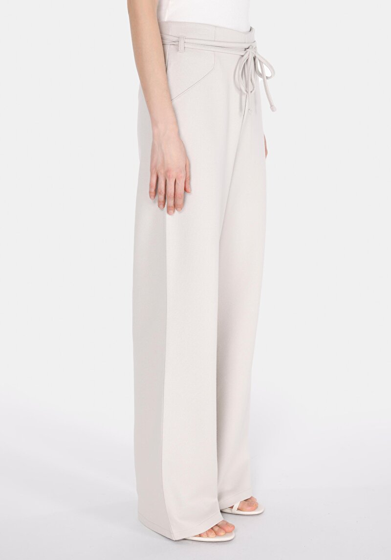 Regular Fit Orta Bel Düz Kadın Taş Eşofman Altı