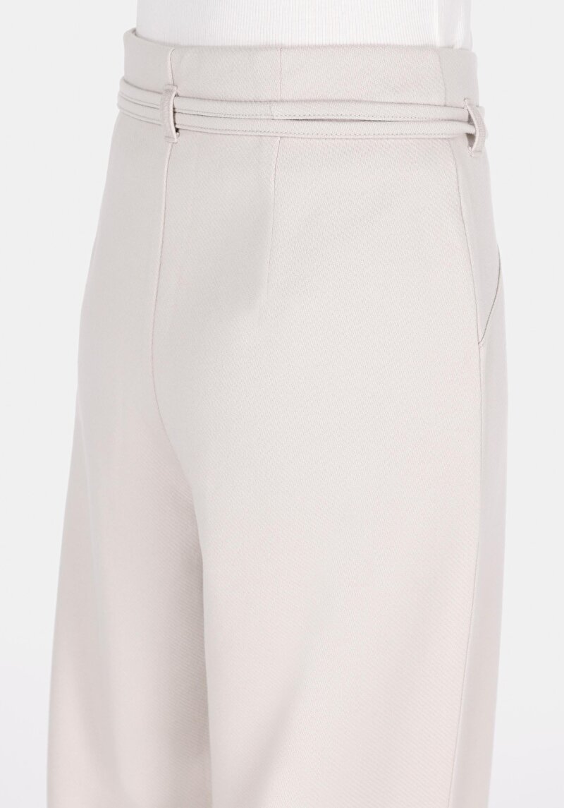 Regular Fit Orta Bel Düz Kadın Taş Eşofman Altı