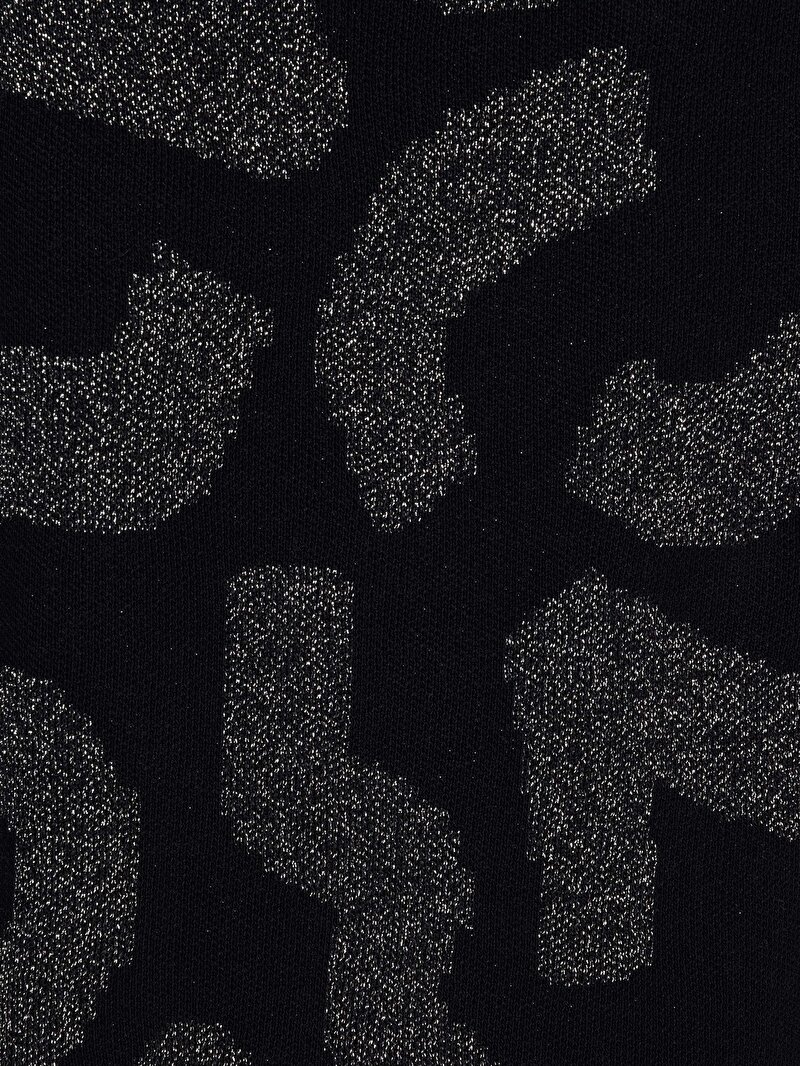 Regular Fit Viskoz Karışımlı Yuvarlak Yaka Kadın Siyah Kazak