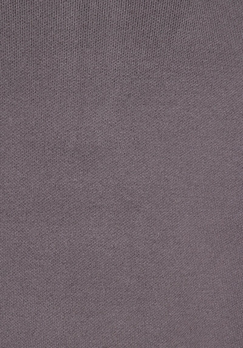 Comfort Fit Fermuarlı  Kadın Gri Kazak