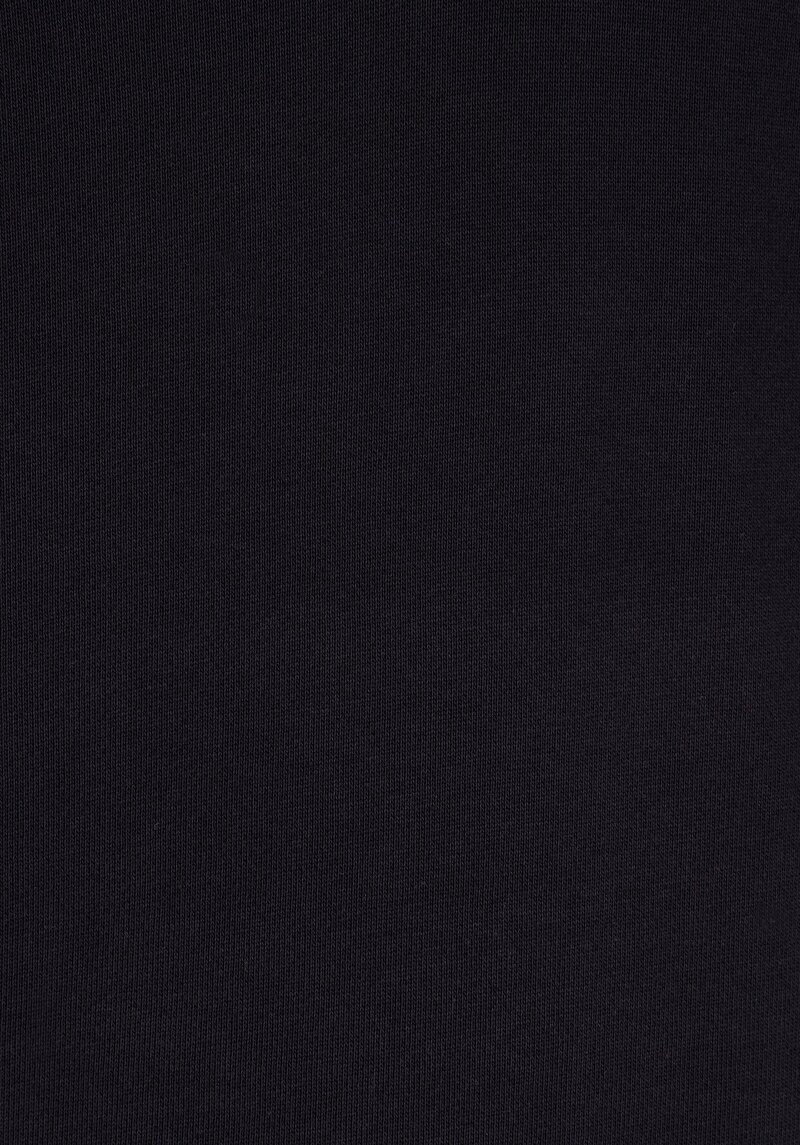 Comfort Fit Erkek Fermuarlı Siyah Sweatshirt