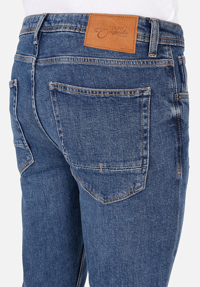 Straight Fit   Erkek Siyah Jean Pantolon