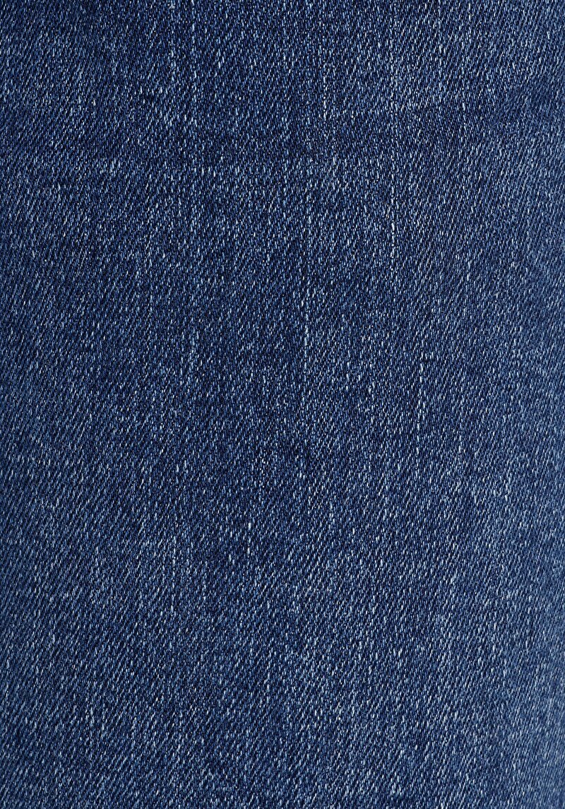 Regular Fit Orta Bel Düz Paça Erkek İndigo Jean Pantolon