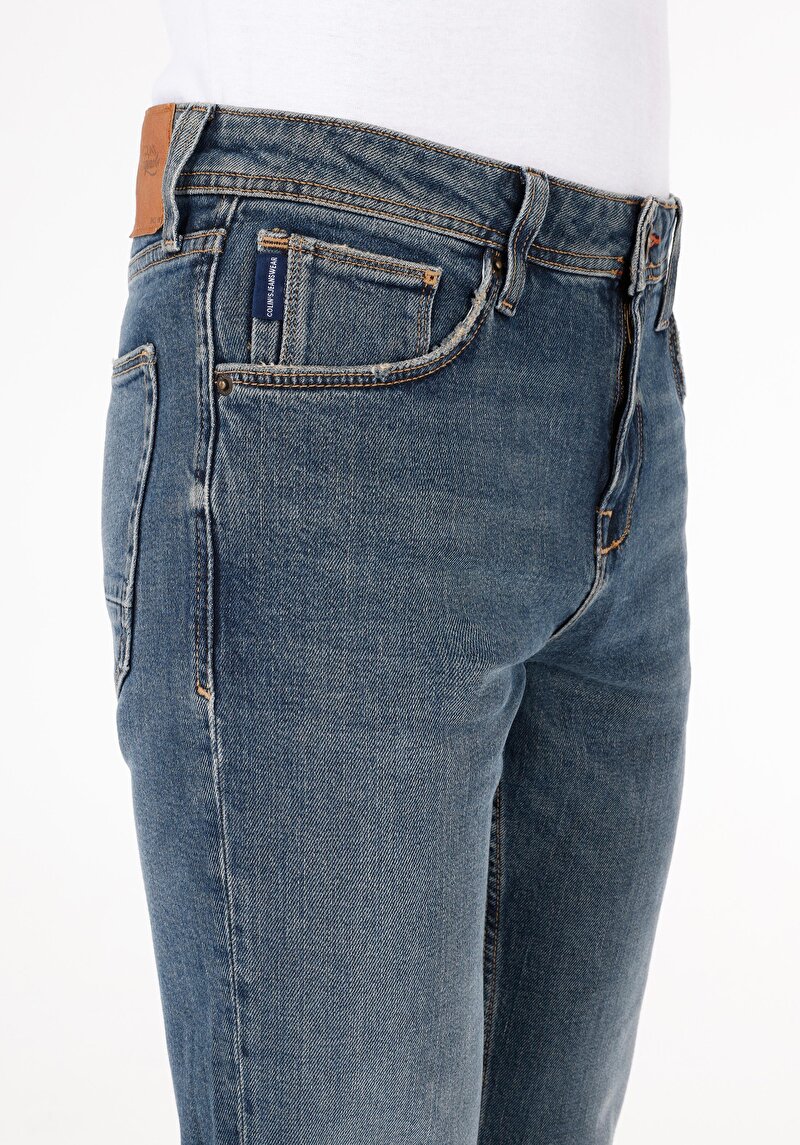 Straight Fit   Erkek Siyah Jean Pantolon