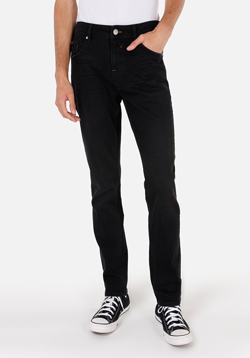 Straight Fit Erkek Denim Jean Pantolon