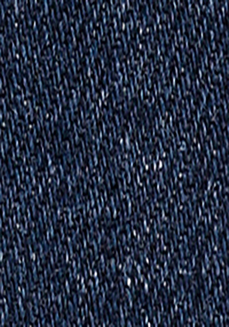 Slim Fit Erkek Koyu İndigo Yırtık Detaylı Jean Pantolon