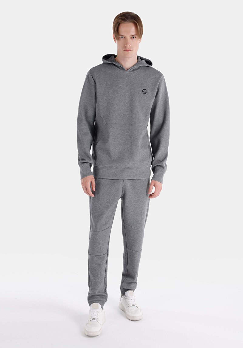 Regular Fit Erkek Antrasit Sweatshirt