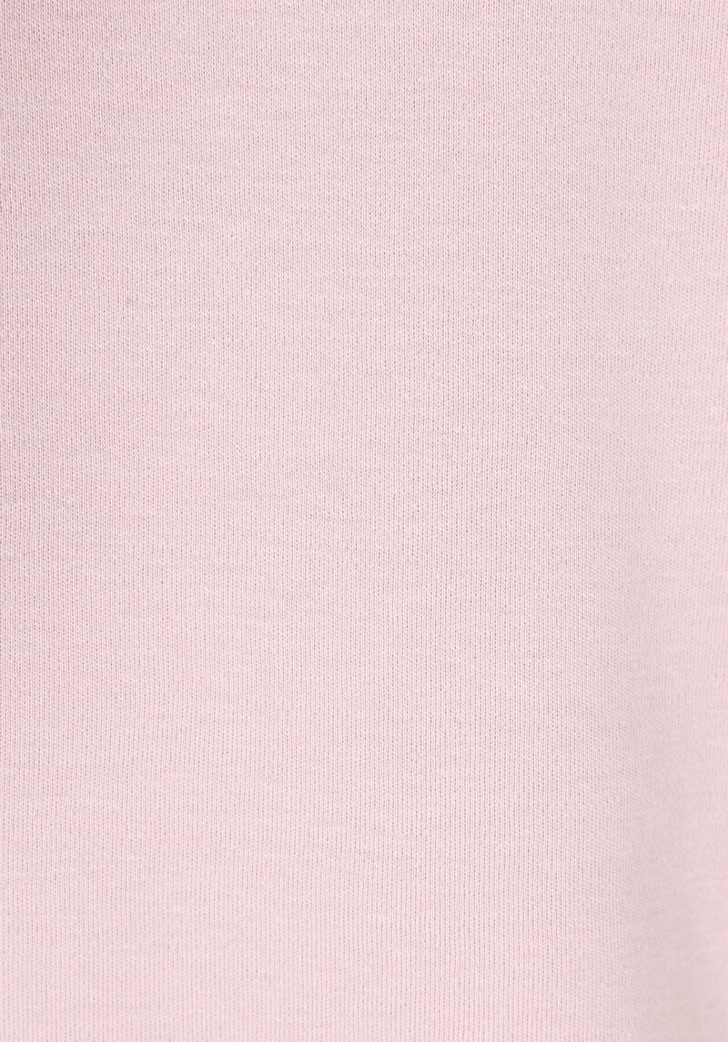 Slim Fit Yuvarlak Yaka Düz Kadın Pembe Kısa Kol Tişört