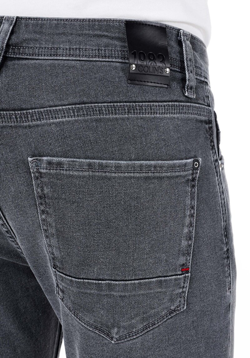 Straight Fit   Erkek İndigo Jean Pantolon