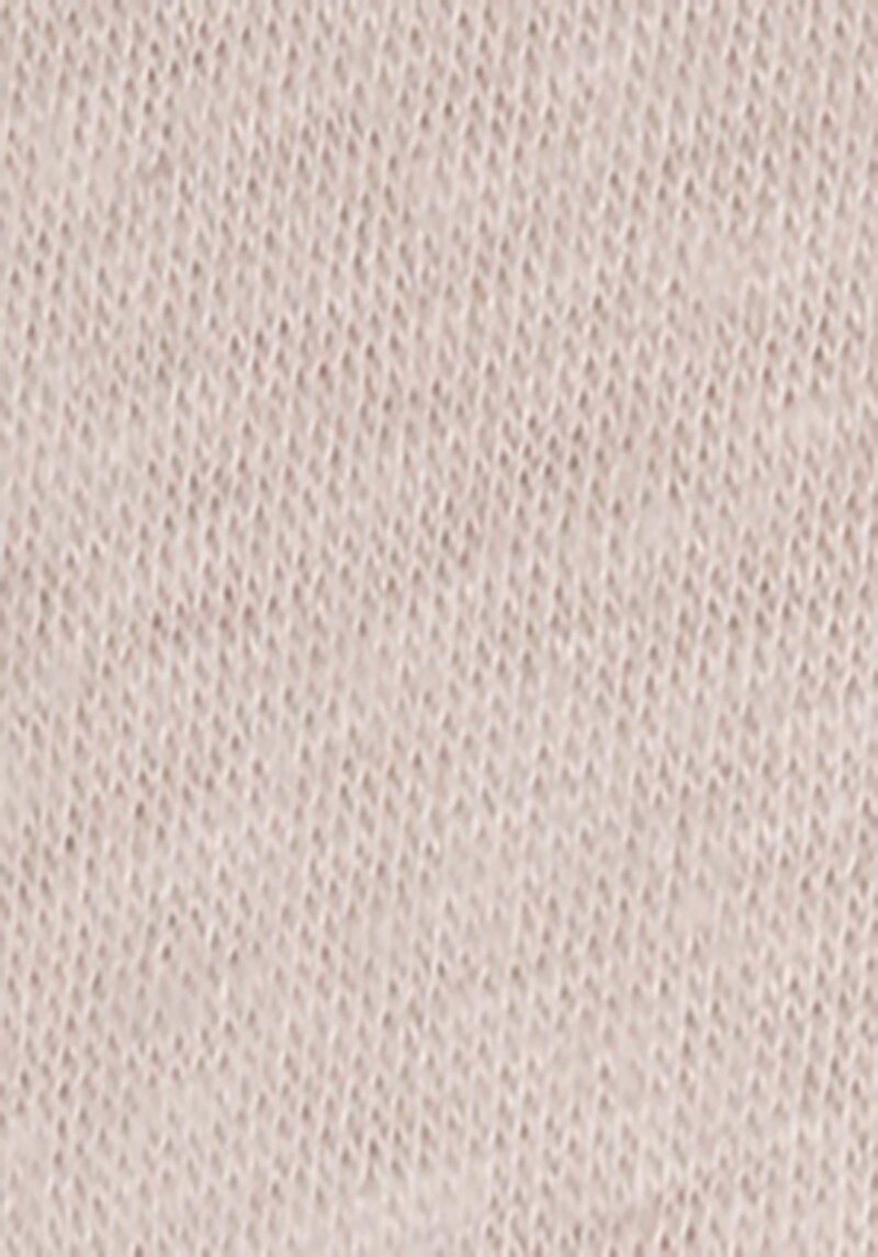 Comfort Fit Yuvarlak Yaka Düz Erkek Bej Pamuk Karışımlı Kısa Kol Tişört