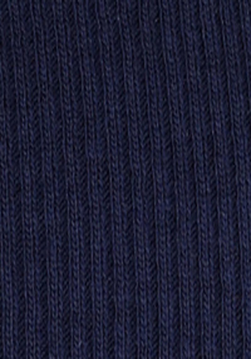 Slim Fit Yuvarlak Yaka  Kadın Lacivert Kısa Kol Tişört