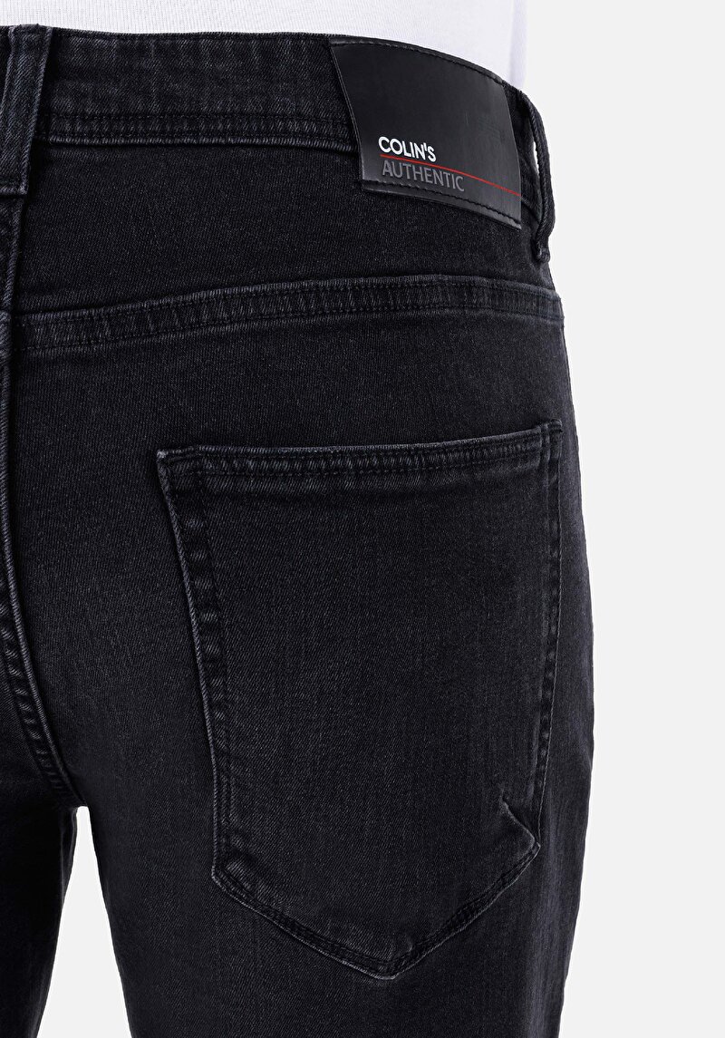 Straight Fit Düşük Bel Düz Paça Erkek Denim Jean Pantolon