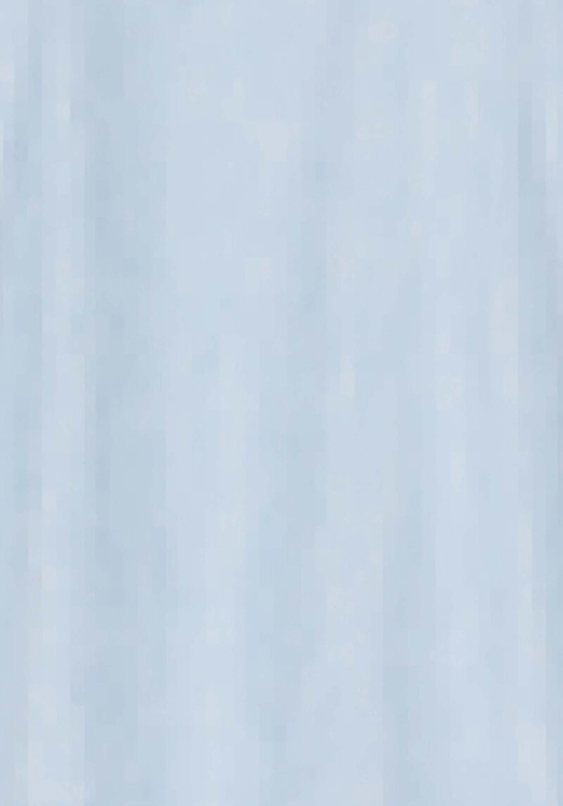 Oversize Fit Shirt Neck Düz Erkek Mavi Kısa Kol Gömlek