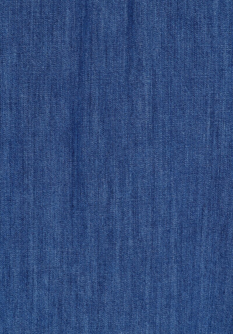 Regular Fit Pamuklu Klasik Yaka Erkek Mavi Uzun Kol Gömlek