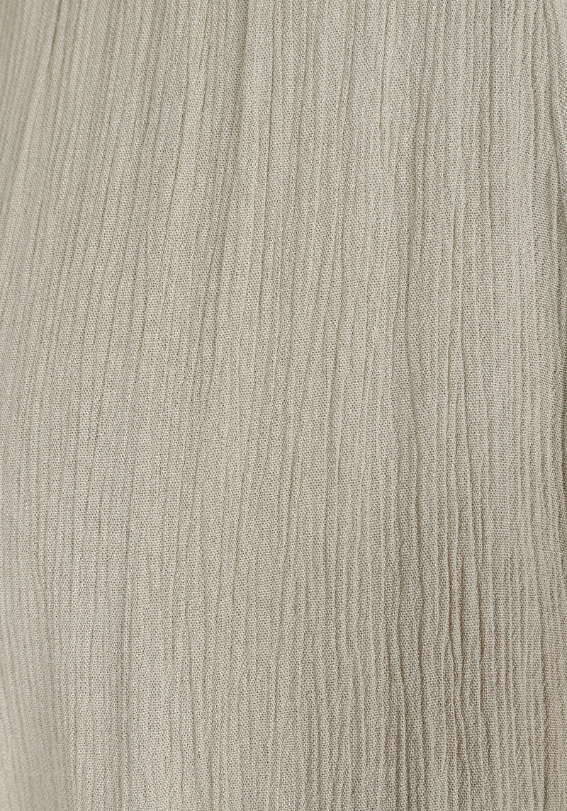 Maxi Length Düz  Kadın Yeşil Etek