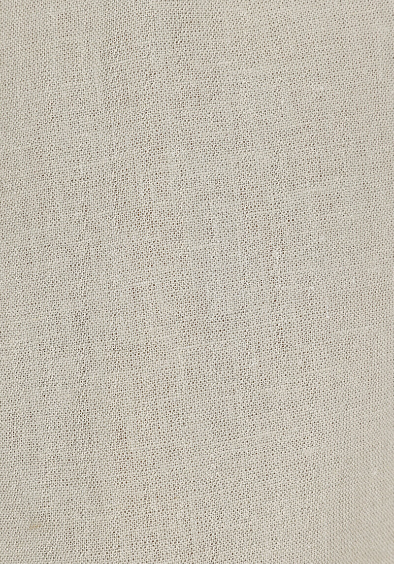 Regular Fit Yüksel Bel Geniş Paça Kadın Yeşil  Pantolon