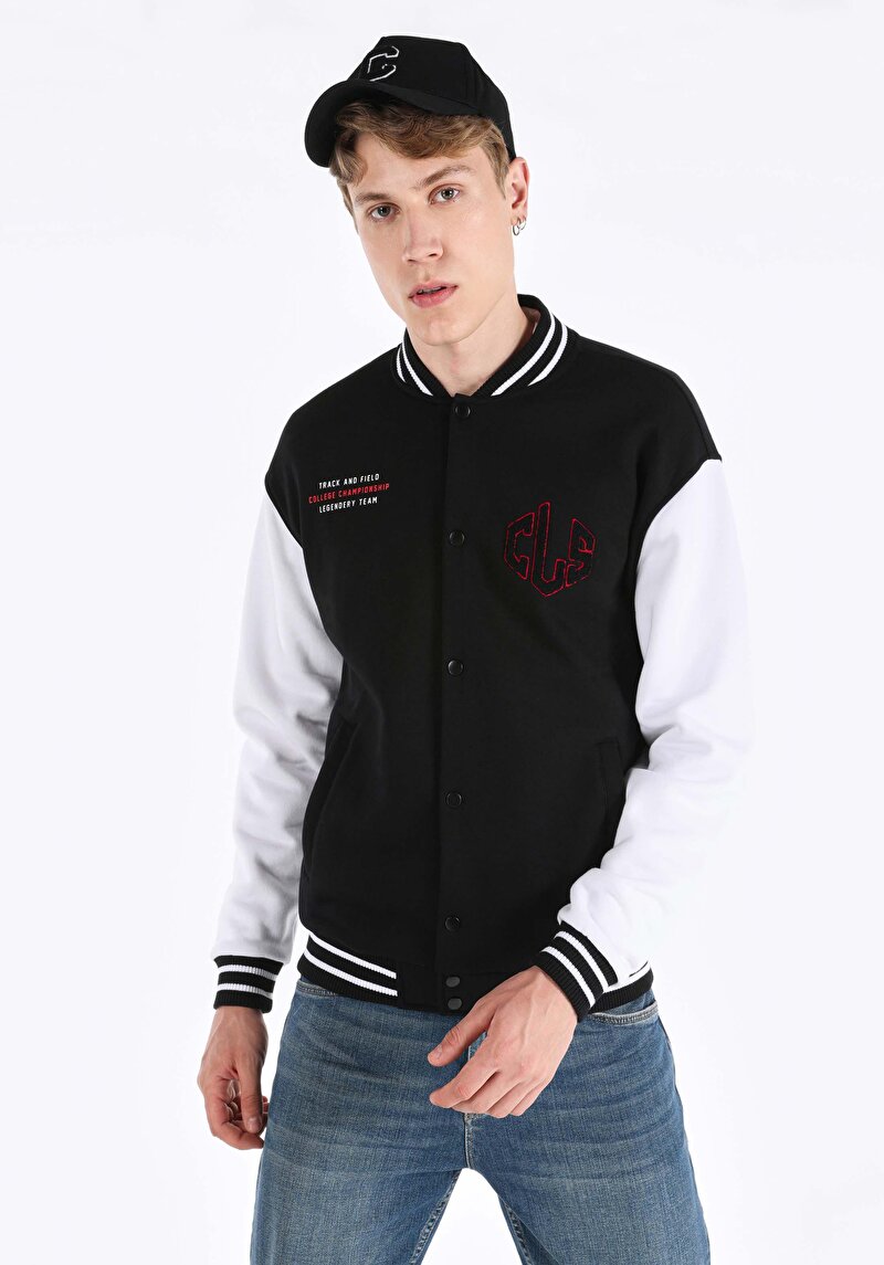 Regular Fit Erkek Siyah Ceket