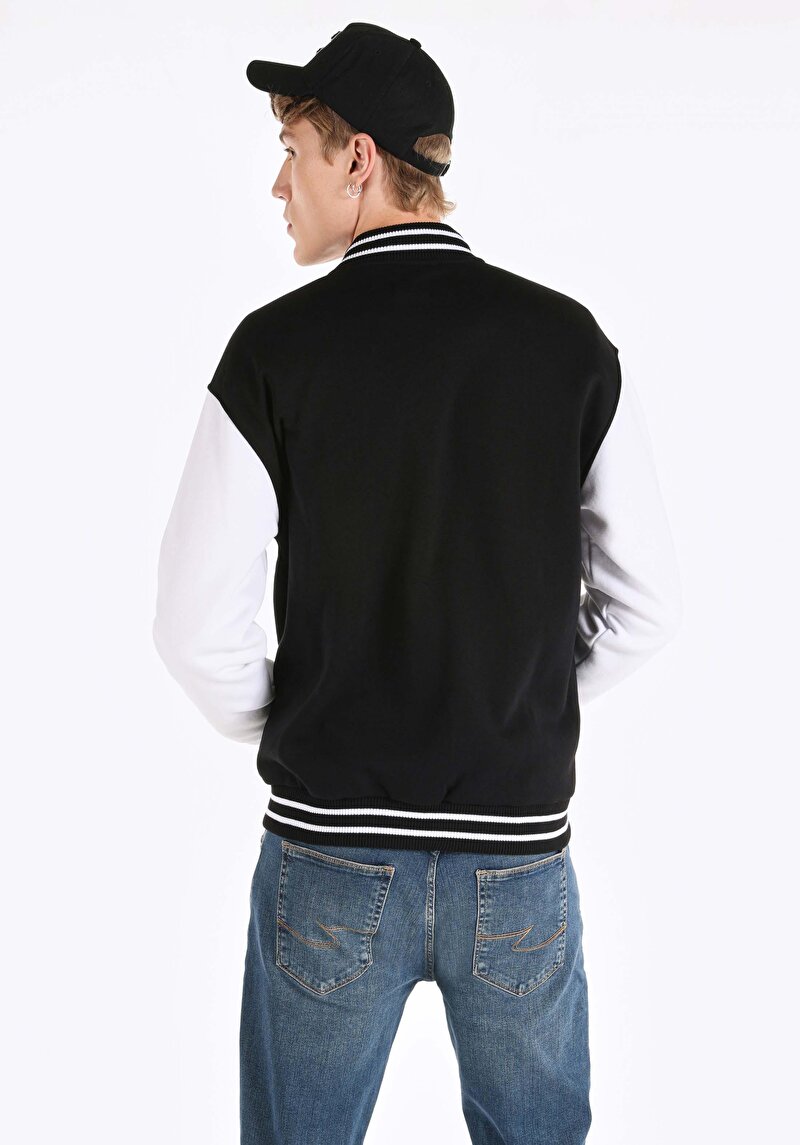 Regular Fit Erkek Siyah Ceket