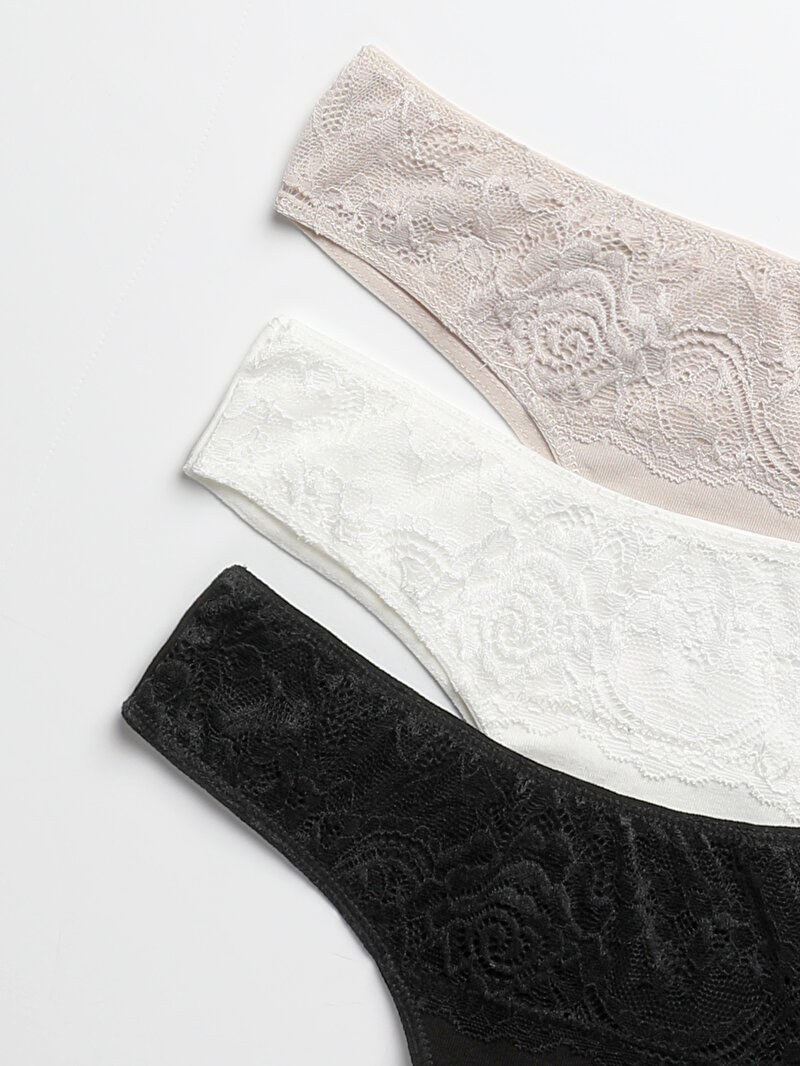 Comfort Fit  Kadın Çok Renkli Boxer