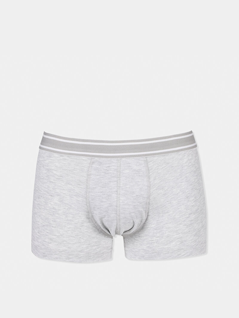 Colin Boxer COLIN'S Modern Fit Düz Erkek Gri Boxer | Colin's