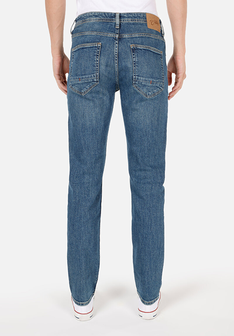 Straight Fit   Erkek Denim Jean Pantolon