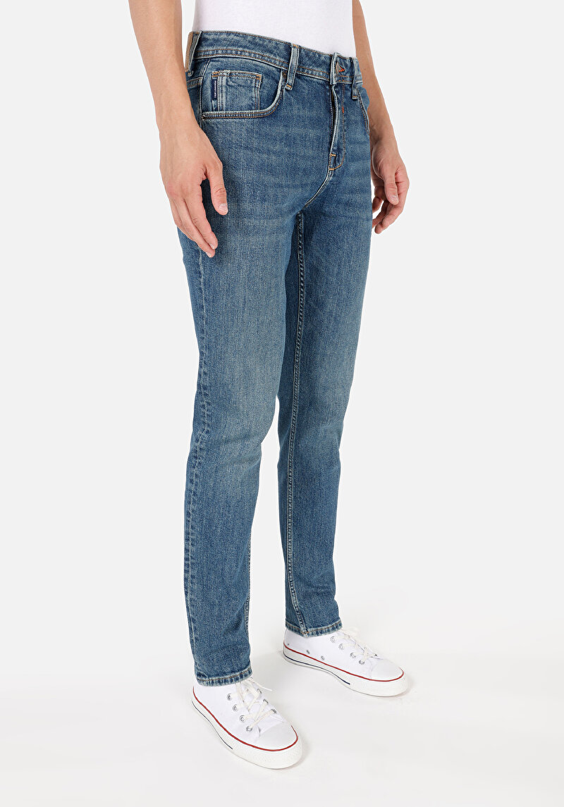 Straight Fit   Erkek Denim Jean Pantolon