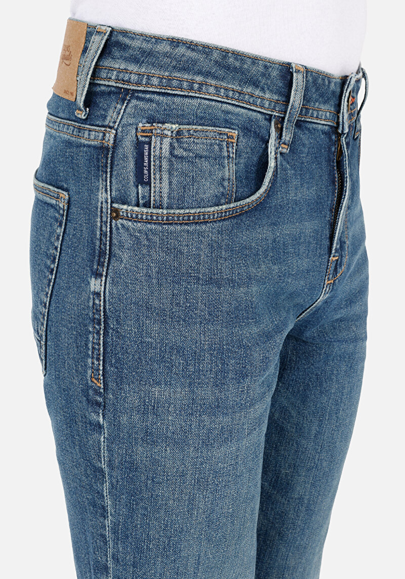 Straight Fit   Erkek Denim Jean Pantolon