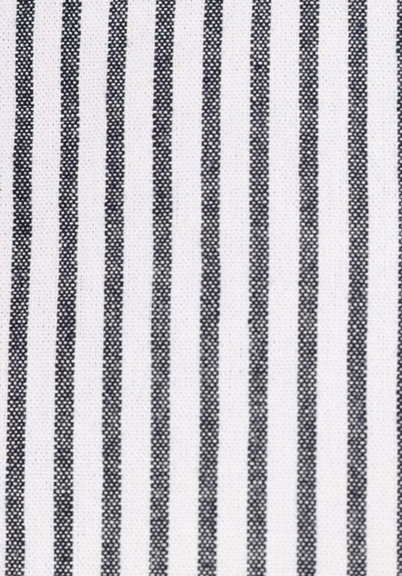 Mom Fit Yüksek Bel Çizgili Kadın Denim Jean Şort