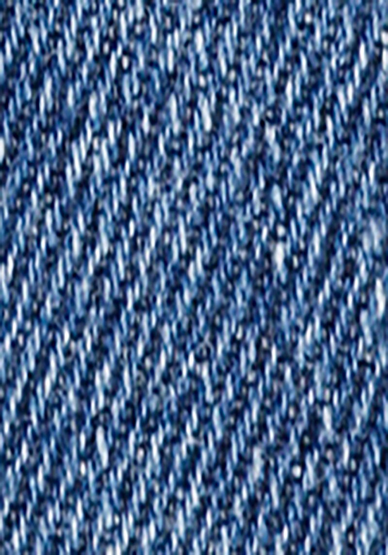 Regular Fit Orta Bel Daralan Paça Erkek İndigo Denim Jean Pantolon