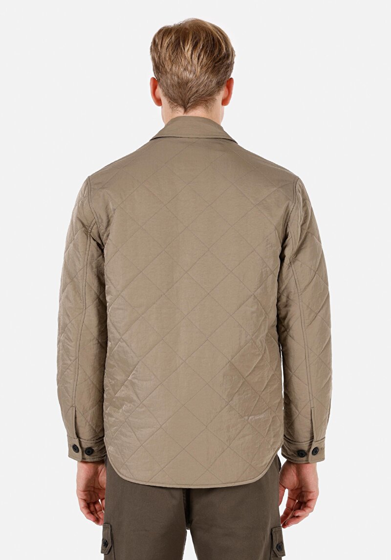 Regular Fit Erkek Kahverengi Mont