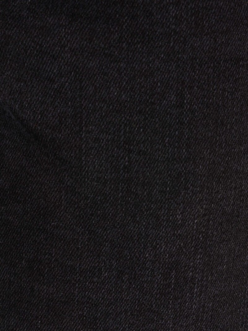 Regular Fit Orta Bel Düz Paça Erkek Lacivert Jean Pantolon