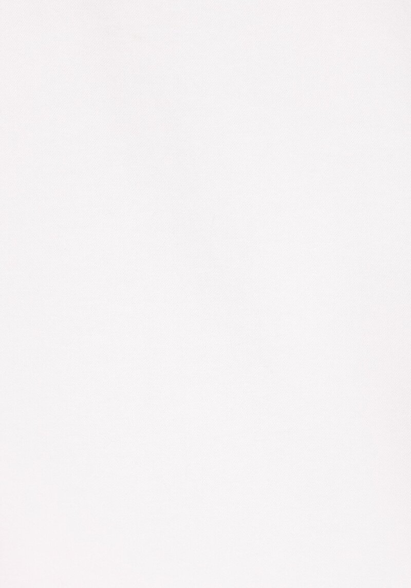 Mini Düz Fermuarlı Kadın Beyaz Etek