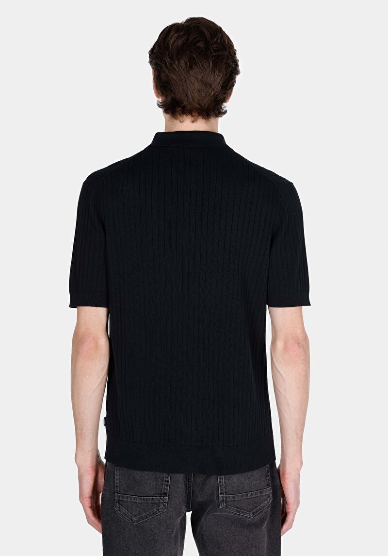 Regular Fit Erkek Lacivert Kazak