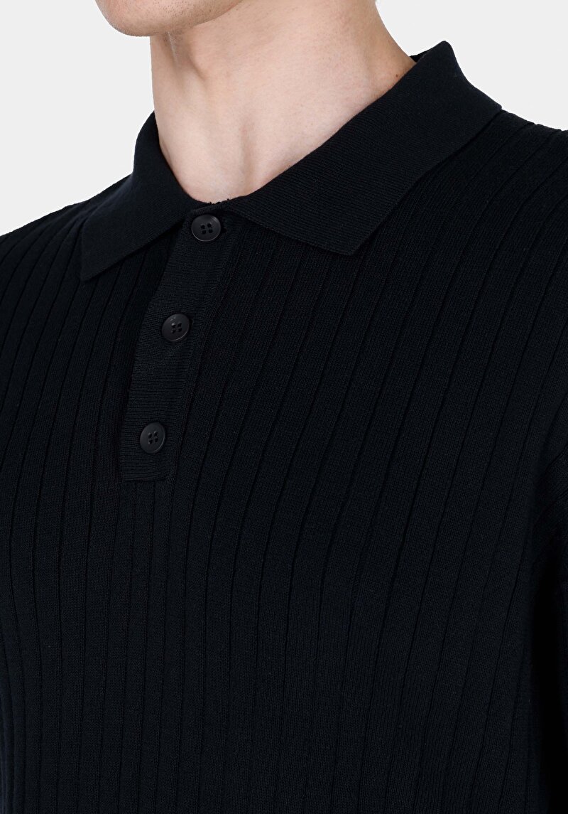 Regular Fit Erkek Lacivert Kazak