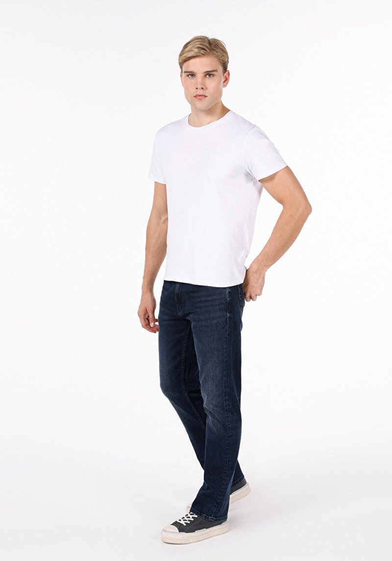Regular Fit   Erkek Siyah Jean Pantolon