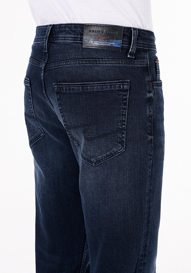 Regular Fit   Erkek Siyah Jean Pantolon