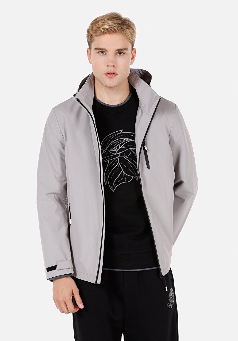 Regular Fit Erkek Taş Yağmurluk