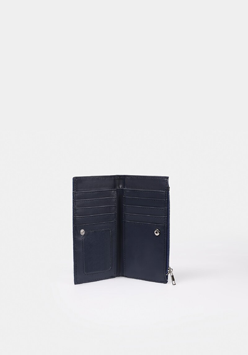 Kadın Lacivert Cüzdan