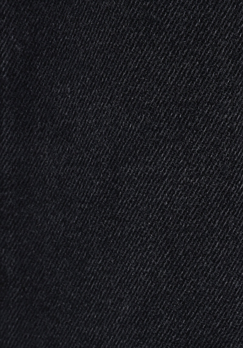 Regular Fit Yüksek Bel Geniş Paça Kadın İndigo Jean Pantolon