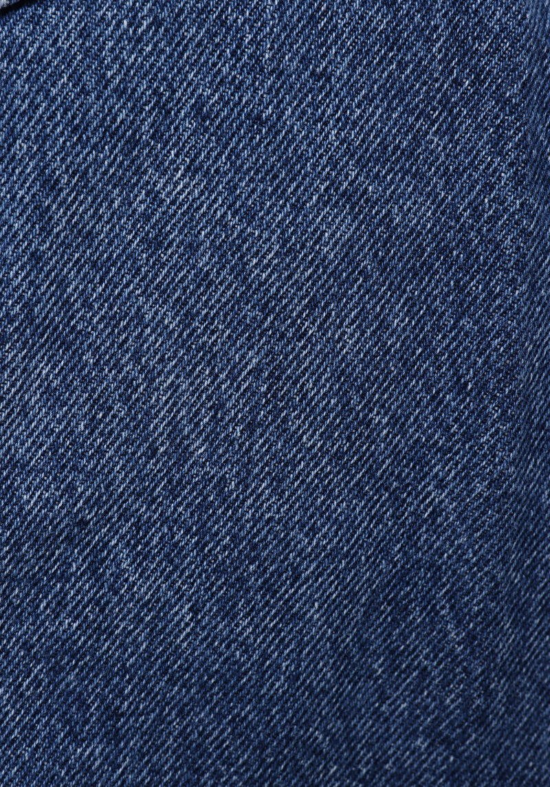 Mom Fit Yüksek Bel Düz Kadın Denim Jean Şort