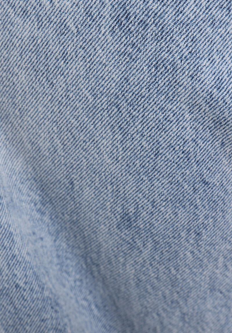 Loose Fit   Kadın Gri Jean Pantolon