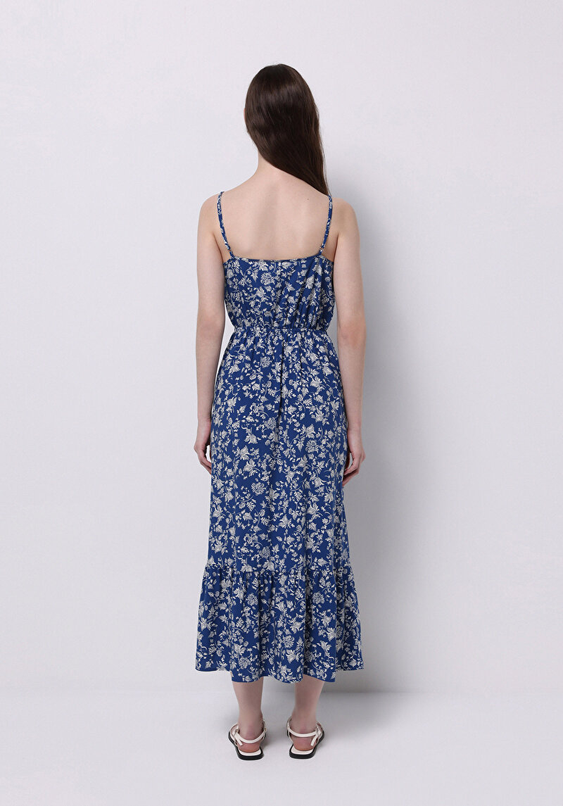 Regular Fit Kadın Mavi Elbise