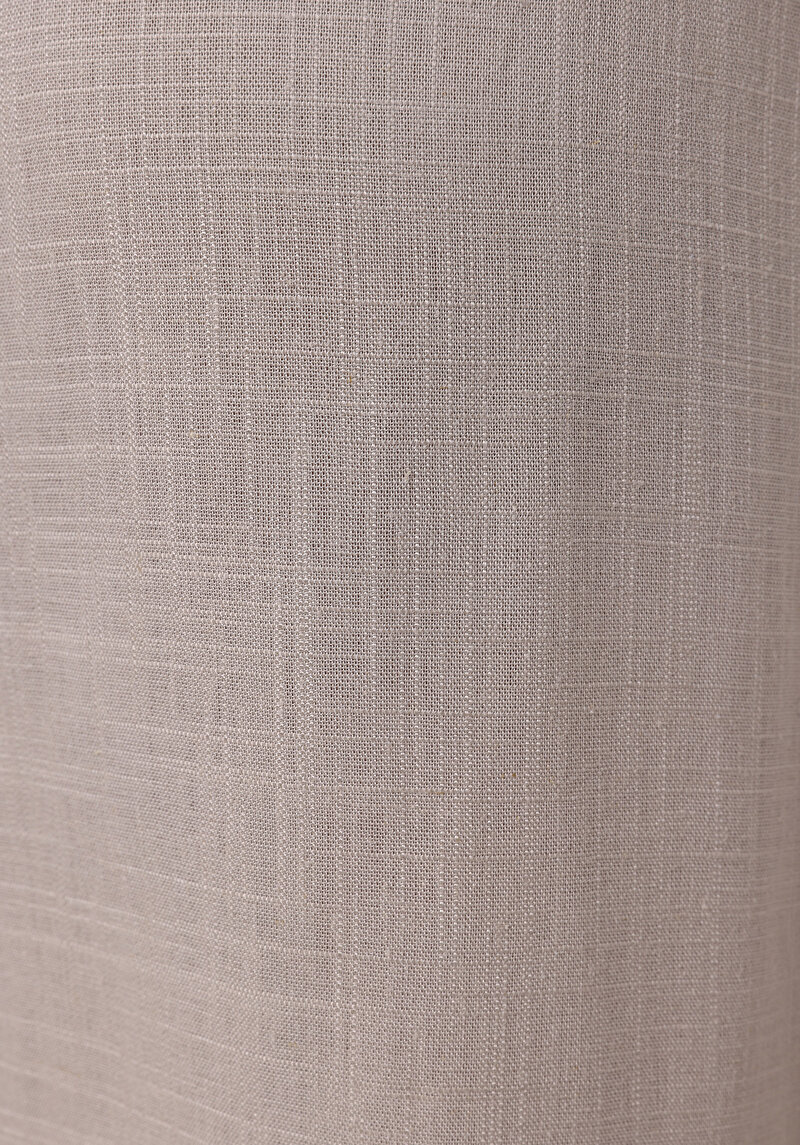 Midi Düz Düğmeli Kadın Bej Etek