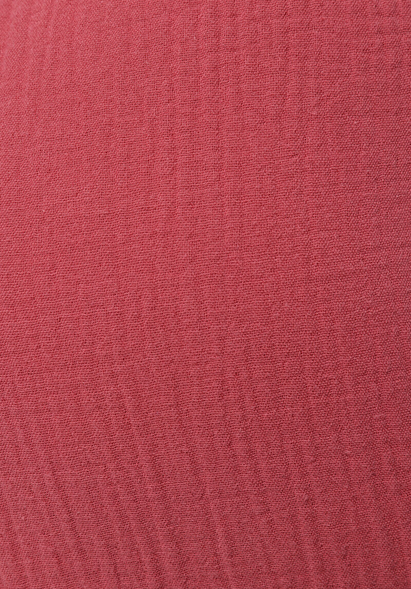 Regular Fit Yüksel Bel Geniş Paça Kadın Pembe  Pantolon