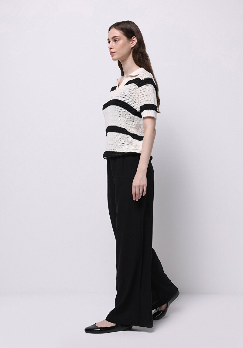 Regular Fit Kadın Ekru Kazak